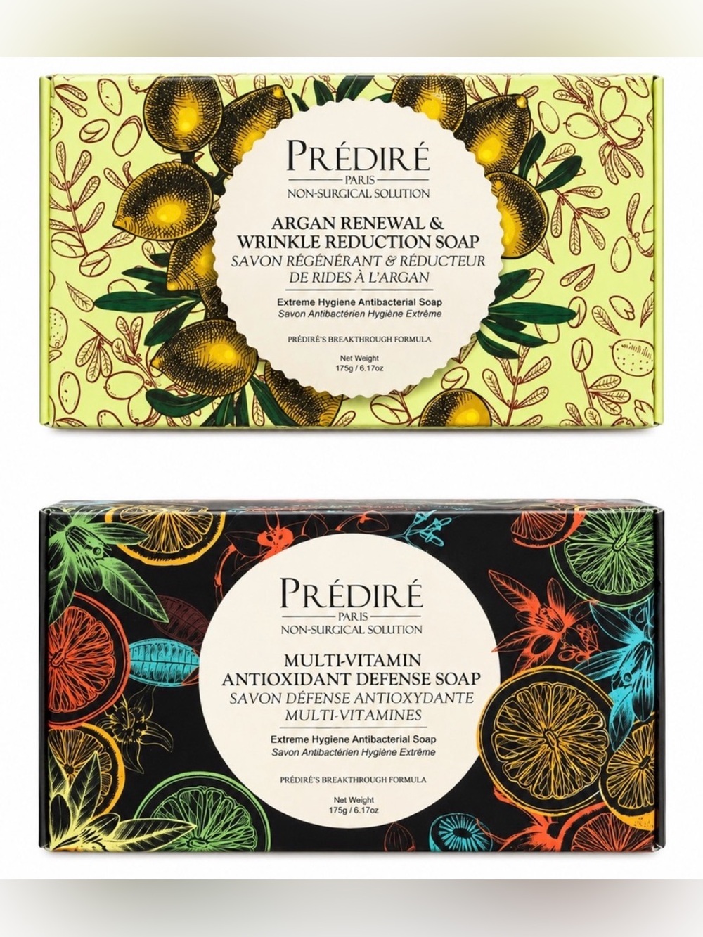 Predire Argan Renewal & Multi-Vitamin Antioxidant Soaps —